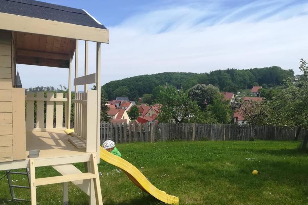 Ferienhaus Zum Kuckuck, Wng 2, Urlaub Im Eichsfeld Kallmerode Dış mekan fotoğraf